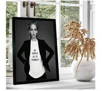 PUCHENGP Poster De La Actriz De Cine Jennifer Lawrence Foto Retrato Imágenes Impresión En Lienzo Decoración Del Hogar 50 * 70 Sin Marco