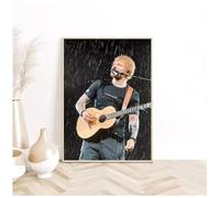 PUCHENGP Poster Del Cantautor Británico Ed Sheeran Impresión En Lienzo Retrato Fotográfico Decoración Del Hogar 50 * 70 Sin Marco