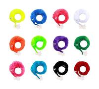 PUCIO 12 orugas mágicas para niños, Regalos de Fiesta de cumpleaños, Rellenos de Bolsas de Fiesta, Suministros para Fiestas, Juguetes, Gusanos de Peluche, Gusanos mágicos, Gusanos Columpio