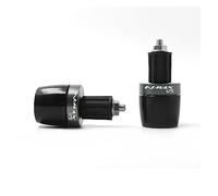 PUCIO para Yamaha NMAX125 NMAX 125 Todos Los Años Motocicleta 7/8" Manillar Grip Extremos Contrapeso Manillar Tapón Extremo Deslizador (Color : Gris, Size : Normal)