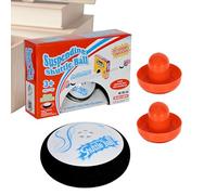 Puck Flotante De Mesa - Funciona con Pilas y es Interactivo | Juego de Mesa Hockey Flotante Infantil Familiar - para Camping Picnic Interior Exterior Escuela Niños Adultos Familia