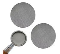 Puck Screen 54 mm, 1 mm y 1,7 mm de grosor para soporte de filtro, pantalla de acero inoxidable, portafiltro de 54 mm, accesorio para cafetera (gris, tamaño: 53,5 mm)
