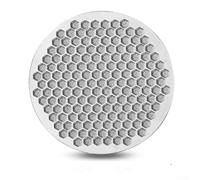 Puck Screen 54 mm Soporte para filtro de ducha de acero inoxidable para cafetera espresso Accesorios Distribuidor de agua, cesta de filtro de metal (53 mm)
