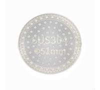 Puck Screen - Filtro de café de 54 mm, cesta de malla reutilizable, accesorios para café expreso (51 mm)