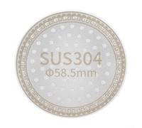 Puck Screen - Filtro de café de 54 mm, cesta de malla reutilizable, accesorios para café expreso (58,5 mm)