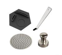 Puck Screen - Filtro espresso de metal de 54 mm, para accesorios de barista, evita la canalización de la construcción de acero (53 mm)