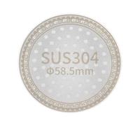puck screen, Pantalla de filtro de café reutilizable, malla, disco de ducha de contacto, 51 mm, 53 mm, 54 mm, 58 mm, máquina herramienta de espresso,for coffee machines(51mm 1mm)