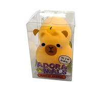 Puckator Adoramals Duke the Capybara - Esponja de maquillaje para maquillaje, mini esponjas de maquillaje, esponjas de maquillaje, productos de belleza, accesorios para mujeres, adolescentes y niñas