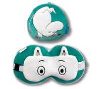 Puckator almohada de viaje con máscara relaxeazzz - moomin