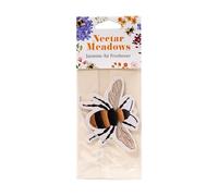 Puckator Ambientador Jasmine Nectar Meadows Bee - Difusor de ambientadores de fragancia de habitación para el baño del hogar - Difusores pequeños de aroma de niebla - Ambientador neutralizador de
