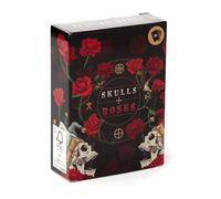 puckator Baraja de cartas estándar de calaveras y rosas