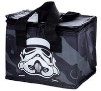 Puckator Bolsa de almuerzo negra con diseño original de Stormtrooper Out Of Rec. Botellas de plástico, bolsa de almuerzo aislada para mujeres, hombres, niños, bolsa de almuerzo para el trabajo y la