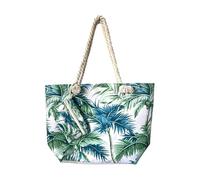 Puckator Bolso de playa - Palmeras y Mini Bolso con cremallera