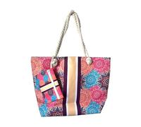 Puckator Bolso de playa y mini bolso con cremallera - Mandala multicolor
