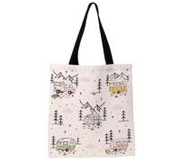 Puckator Bolso Tote - Camping - Wildwood, Diseño, Contemporáneo