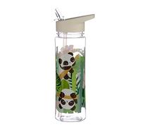 Puckator Bouteille d'Eau (Gourde) 550ml Pandarama-Panda Botella, Adultos Unisex, Multicolor (Multicolor), Talla Única