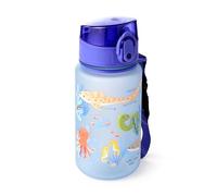 Puckator Botella irrompible para niños - Animales marinos - Mariniverse - Apertura Pop Top 350 ml