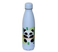 Puckator Bouteille Isolée (Gourde) 500ml en Acier Inoxydable pour Boissons Chaudes ou Froides Pandarama-Panda Termos, Tazas y jarras térmicas, Multicolor, único