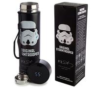 Puckator Bouteille Isolée (Gourde) en Acier Inoxydable Avec Thermométre Digital pour Boissons Chaudes ou Froides The Original Stormtrooper Marca