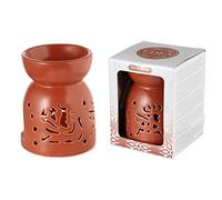 Puckator Brûleur à Huile et Fondant de Cire en Céramique - Pére Noël & Traineau Rouge Marca