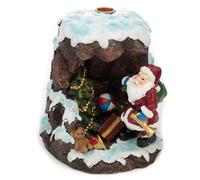 Puckator Brûleur d´Encens à Refoulement Reflux Blackflow-La Grotte du Pére Noël Porta-inciensos, Multicolor, único
