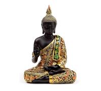 Puckator Buda tailandés - Negro y Naranja - Meditación