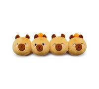 Puckator Capybara - Pelota de peluche de alto rebote