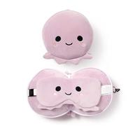 Puckator Cojín de Viaje Relaxeazzz 2 en 1 Octopus de Peluche