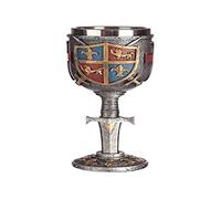Puckator Coleccionable decorativo escudo de armas, resina, multicolor, altura 19 cm ancho 7,5 cm profundidad 8 cm
