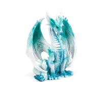 Puckator Dark Legends Master of the Ice Dragon - Bonita decoración de habitación - Accesorios estéticos de meditación de Feng Shui - Adornos de jardín - Decoraciones de escritorio de estante - Regalos
