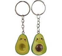 PUCKATOR Ensemble 2 Porte-clés Kawaii-Avocat Llavero, Adultos Unisex, Multicolor (Multicolor), Talla Única