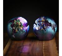 Puckator Figurine LED Dark Legends - Bébé Dragon Sortant de l´Oeuf Sur Géode Marca