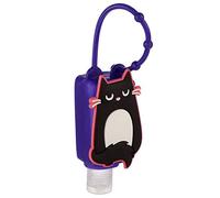 Puckator Gel Hand Sanitiser with Feline Fine Cat Silicone Cover