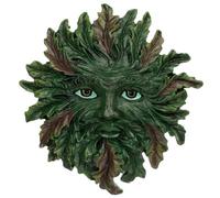 Puckator Placa de decoración para pared GOTH06 – rostro de hombre, verde