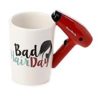 Puckator Herramienta para niñas - Secador de Pelo con Eslogan Moldeada Taza de cerámica dolomita