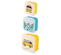 Puckator - Juego de 3 cajas para comida Volkswagen - Van Bus Combi VW T1 Surf Adventure M/L/XL