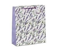Puckator Lavender Fields - Bolsa de regalo (tamaño extragrande), diseño de lavanda