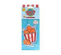 Puckator Lemon Foodiemals Cole the Fried Chicken Bucket Ambientador - Difusor de fragancia ambientador de habitación para el baño del hogar - Difusores de aroma de niebla de aroma pequeños -