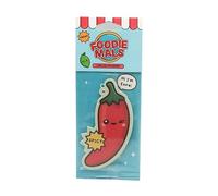 Puckator Lime Foodiemals - Ambientador de aroma a chile - Difusor de fragancia de habitación para el baño del hogar - Difusores pequeños de aroma de niebla de aroma - ambientador neutralizador de