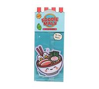 Puckator Lime Foodiemals Ramen Bowl Ambientador - Difusor de ambientadores de fragancia para habitación para el baño del hogar - Difusores de aroma de niebla de aroma pequeños - Ambientador