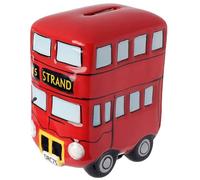 Puckator London Icons - Hucha de cerámica con diseño de autobús Routemaster rojo