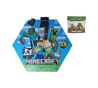 Puckator Minecraft Creeper - Rompecabezas con forma de 130 piezas, rompecabezas de mesa, juegos de mesa para adultos, niños, hombres, piezas, juego de memoria familiar, rompecabezas