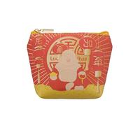 PUCKATOR monnaie PVC-Bouddha Porte Chance Monedero, Adultos Unisex, Multicolor (Multicolor), Talla Única