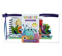 Puckator Monstarz - Juego de Papel de 7 Piezas con Estuche