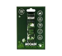 Puckator Moomin Garden Life - Bálsamo labial en barra de papel, bálsamos para el cuidado de los labios, esencial para las vacaciones para mujeres y la familia, crema exfoliante hidratante y bonita