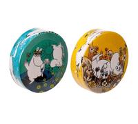 Puckator Moomin - Toalla de viaje comprimida - Esenciales esenciales para viajes de mochilero - Kit de resaca - Accesorios imprescindibles para viajes de vacaciones, camping, toallas de toalla