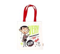 Puckator Mr Bean & Teddy - Bolsa de la compra plegable reutilizable para hombre y mujer