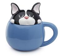 Puckator Mug avec Couvercle Dog Squad - Chien Bulldog Français marca