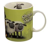 Puckator Taza de porcelana Trendre Shaun Le Mouton – Verde