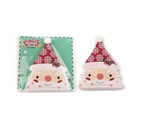 Puckator Paquete de 12 servilletas de papel de 3 capas con diseño de Papá Noel